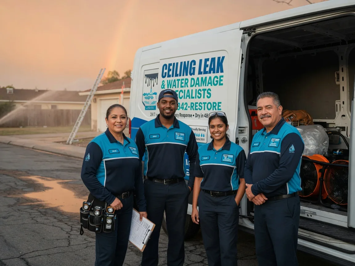 Ceiling Leak Cleanup company in Williston, VT